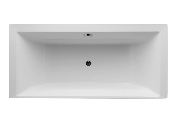 Акриловая ванна Jacob Delafon Evok 180x80 см, встраиваемая, белая, с каркасом