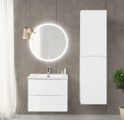 Шкаф-пенал для ванной BelBagno Etna 40 L bianco lucido Шкаф-пенал для ванной BelBagno Etna 40 L bianco lucido