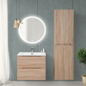 Шкаф-пенал для ванной BelBagno Etna 40 R rovere bianco