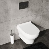 Подвесной унитаз WasserKraft Berkel с крышкой 2 в 1