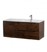 Тумба с раковиной BelBagno Etna R, 120 2 ящика, дверца, rovere moro