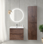 Шкаф-пенал для ванной BelBagno Etna 40 L rovere moro