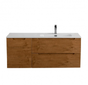 Тумба с раковиной BelBagno Etna R, 120 2 ящика, дверца, rovere nature