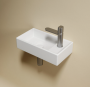 Раковина маленькая в туалет Ceramicanova Element CN6051LMW 41 белая матовая Раковина маленькая в туалет Ceramicanova Element CN6051LMW 41 белая матовая