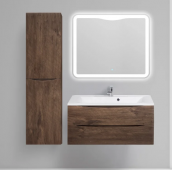 Шкаф-пенал для ванной BelBagno Fly -Marino R rovere moro