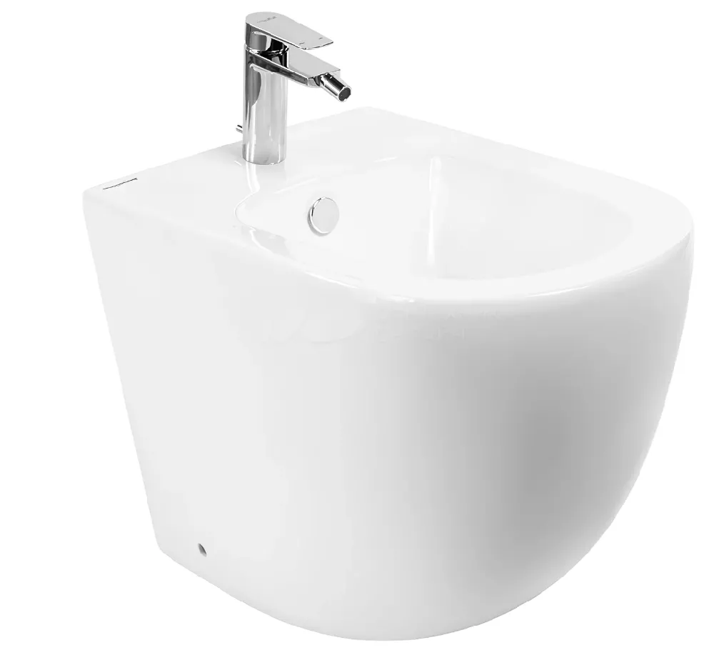 Биде напольное BelBagno Sfera-r BB2141B глянцевое белое Биде напольное BelBagno Sfera-r BB2141B глянцевое белое