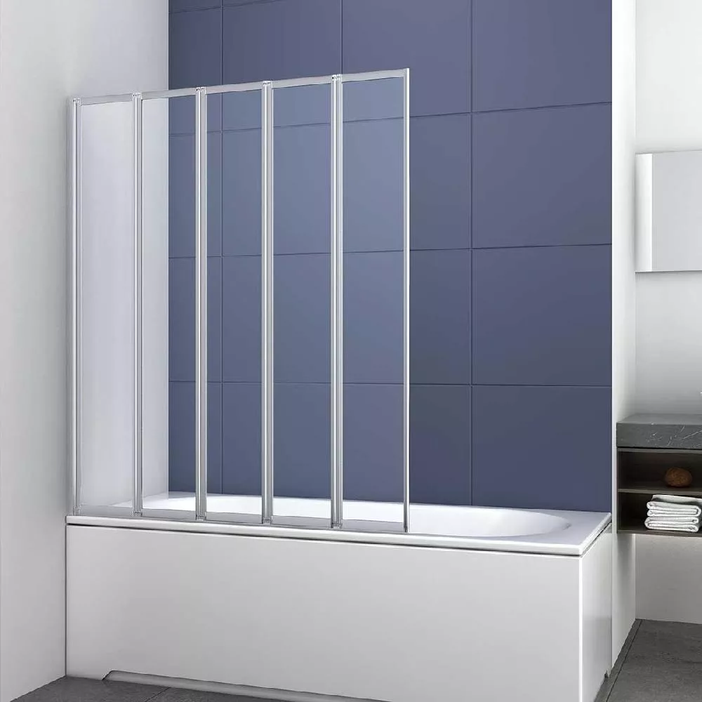 Душевая шторка на ванну VSB-32120CL, 1200*1400, хром, стекло прозрачное Душевая шторка на ванну VSB-32120CL, 1200*1400, хром, стекло прозрачное