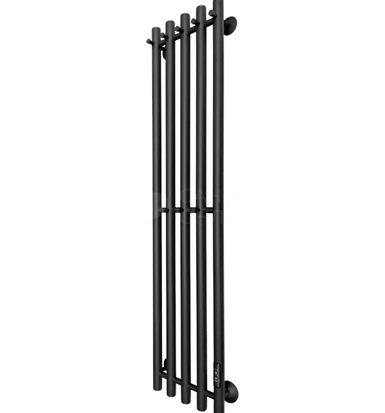 Полотенцесушитель электрический Маргроид Inaro Inaro-12024-1049-9005R 120x25 см, подключение справа, матовый черный, I-образный, из стали Полотенцесушитель электрический Маргроид Inaro Inaro-12024-1049-9005R 120x25 см, подключение справа, матовый черный, I-образный, из стали