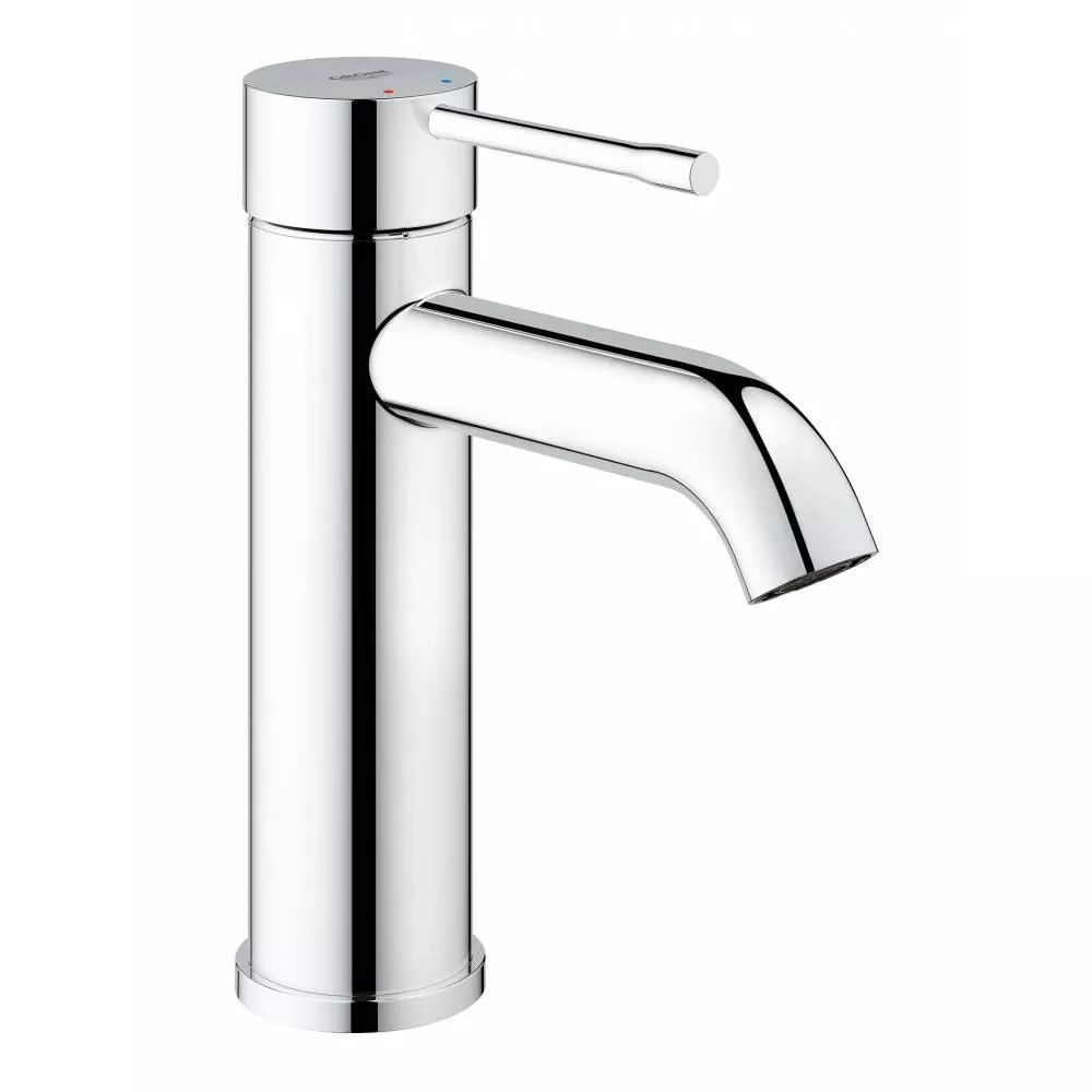 Смеситель для раковины Grohe Essence+ с низким изливом, хром (23590001)